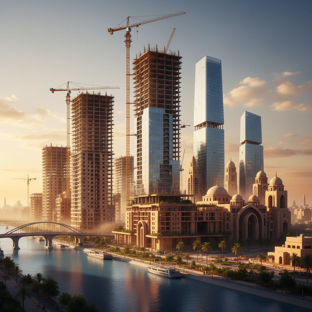 أفضل شركات المقاولات في مصر لتنفيذ المشاريع السكنية